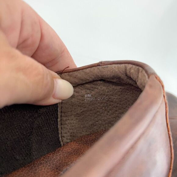 Born Womens Daphnes Clog Size 10 Brown Leather Wedge Heel Work Shoe Comfy - Picture 13 of 15